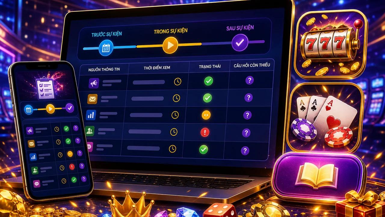 Lịch kiểm tra hỗ trợ theo sự kiện PG99: ba mốc để chọn game và đọc luật